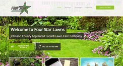 Desktop Screenshot of fourstarlawns.com